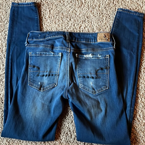 Jeans American Eagle Outfitters Super Stretch Size 2 - Picture 2 of 4